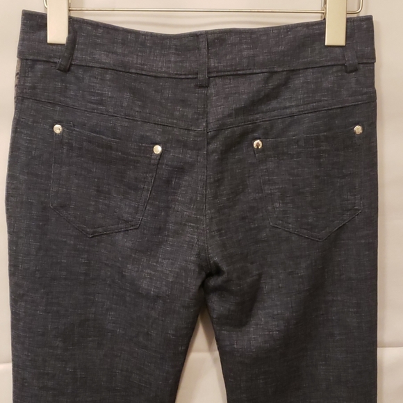 Houndstooth Plaid and Denim Jegging - Picture 5 of 9